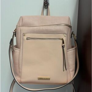 Poppy and Peonies backpack